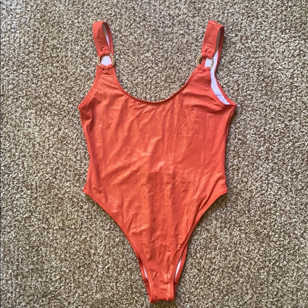 Rust Shimmer Swimsuit